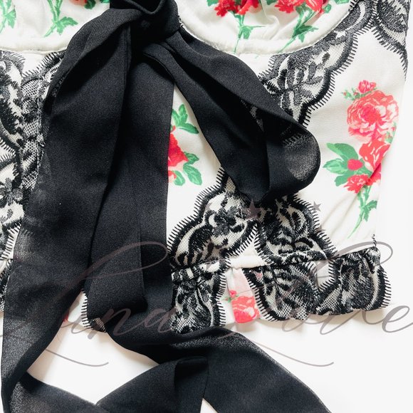 FOR LOVE & LEMONS Daje Bustier Crop Top NWT - Picture 6 of 10